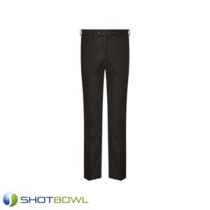 Boys Banner Slim Fit Black Trousers