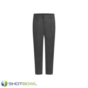 Zeco Boys Pull Up Grey Trousers