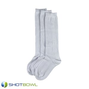 Knee High Socks 3 Pack- White