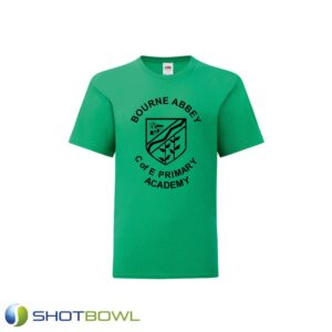 Bourne Abbey Green PE T-Shirt