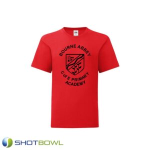 Bourne Abbey Red PE T-Shirt