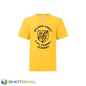 Bourne Abbey Yellow PE T-Shirt