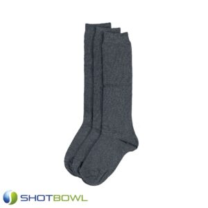 Knee High Socks 3 Pack- Grey