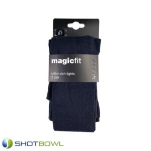 Knitted Tights Twin Pack – Navy